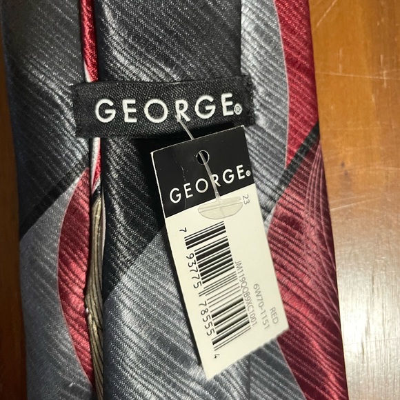 George 100% Polyester Neck Tie - Picture 4 of 5